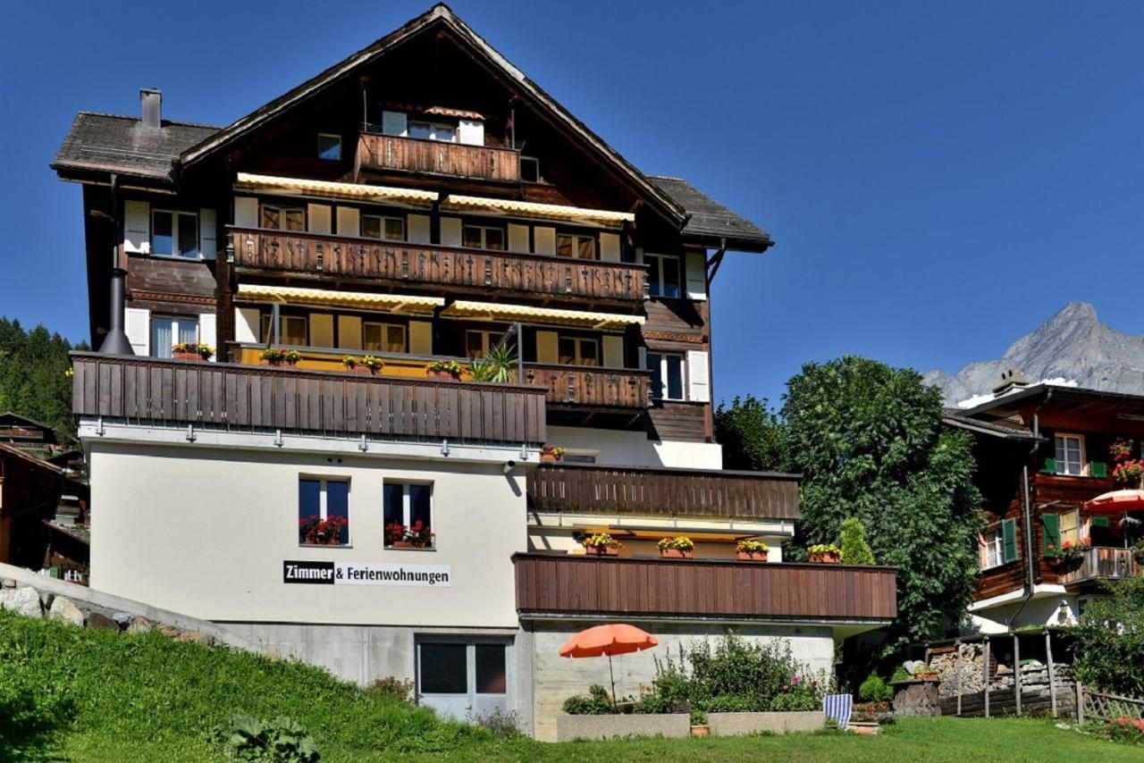 Ferienwohnung Alpengluehen Grindelwald Buitenkant foto